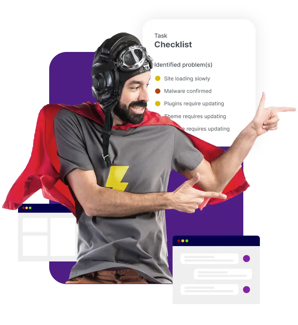 Wordpress support staff